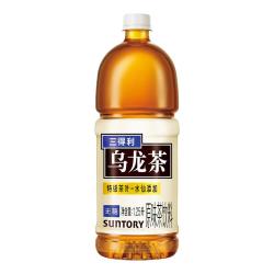三得利 无糖0脂大瓶乌龙茶饮料聚会分享1.25L*6瓶整箱