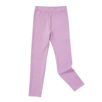 幼岚（ALLBLU）幼岚童装「安心德绒」打底裤亲肤柔软24年冬儿童女童打底裤 葡萄灰紫 100 cm