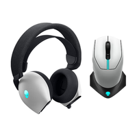  ALIENWARE/外星人 无线游戏 鼠标耳机套装  白色
