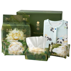 babycare 金山茶礼盒新生儿纸尿裤