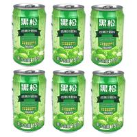 黑松 全国免运 台湾原产 黑松蜂蜜冬瓜茶饮料 320ml*6罐 组合装饮料 黑松芭乐汁320ml*6罐