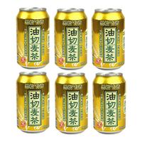 黑松 全国免运 台湾原产 黑松蜂蜜冬瓜茶饮料 320ml*6罐 组合装饮料 黑松油切麦茶310ml*6罐