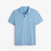 【经典POLO】AF小麋鹿图案男装25夏季美式通勤短袖T恤124-5182 S 天蓝色