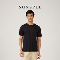 值选：SUNSPEL Sea Island 奢华海岛棉圆领短袖T恤打底