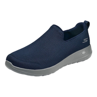 斯凯奇(SKECHERS)2024年春男女款轻质一脚蹬懒人健步鞋休闲运动216236 海军蓝色/NVY 42.5