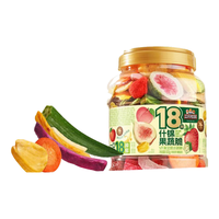 Three Squirrels/三只松鼠 混合 果蔬脆片 量贩罐装/18种果蔬脆500g*1罐 500g