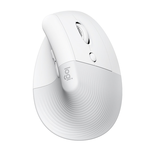罗技 logitech Lift 2.4G蓝牙 双模无线鼠标 4000DPI 白色