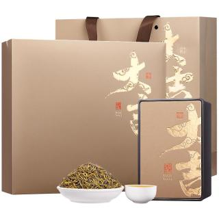 中谷御品茶叶武夷红茶 特级金骏眉 2023新茶蜜香型嫩芽年货茶叶礼盒(56泡)