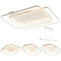 雷士 NVC 白星雨系列 吸顶灯套装 三室两厅餐吊A款 无极调色