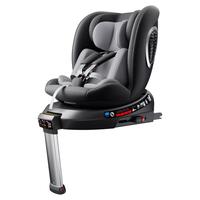 京东京造儿童座椅0-4-12岁 I-size认证便携支撑腿 舱 幻影灰