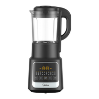 Midea 美的 破壁机家用早餐豆浆机多