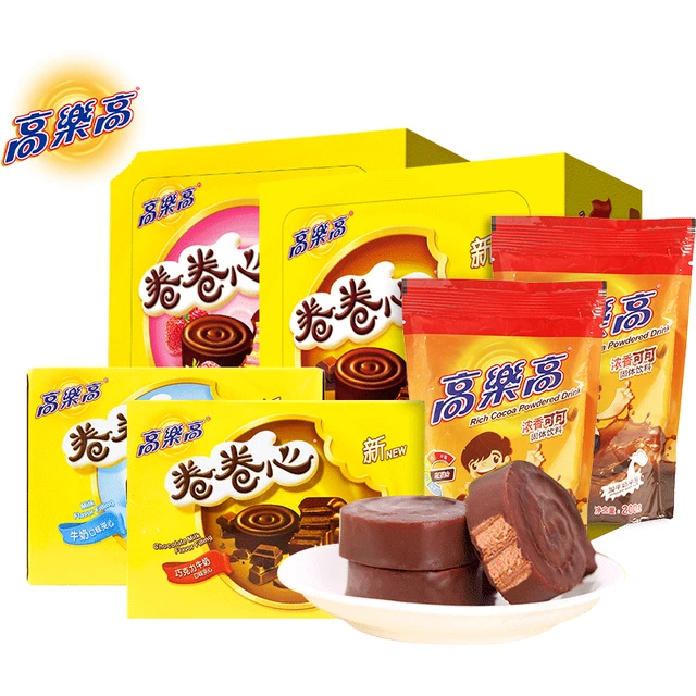 colacao 高樂高 卷卷心 夹心蛋糕 巧克力牛奶口味