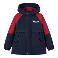 【小软壳加绒】Levi's李维斯儿童风衣男童2025冬装童装防风外套女