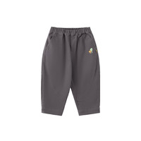 papa 爬爬 秋新款儿童裤子男女童长裤纯棉外出休闲百搭