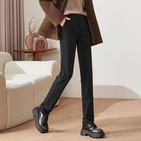 ESE-Y 逸阳 女士高弹薄绒休闲裤