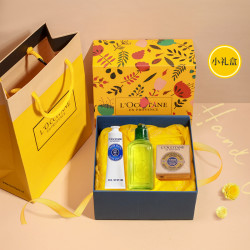 L'OCCITANE 欧舒丹 乳木果樱花护手霜玫瑰润手霜马鞭草沐浴露婚庆商务盒