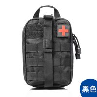 户外防水急救包便携急救医疗包地震火灾人防救援包家用大容量救生 黑色空包