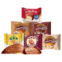 好丽友 巧克力派蛋黄派代面包 蛋黄味 任选6