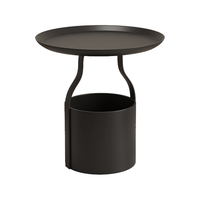 好脉茶几小园桌客厅玻璃简易沙发边几桌子 CJ-528B 奶油桶+茶玻 【50CM宽】奶油桶+茶玻