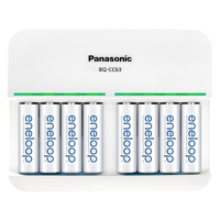 eneloop 爱乐普 3MCCE 5号镍氢充电电池 1.2V 2000mAh 充电套装 8粒装