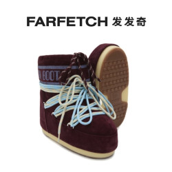 发发奇 Moon Boot绒面皮及踝靴