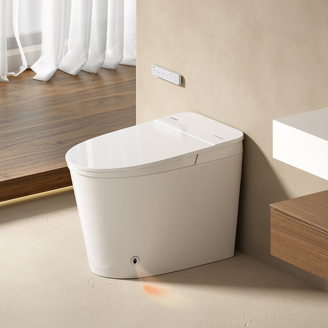 智米 smartmi 智能马桶泡沫盾杀菌轻音自动翻盖坐便器 3S-400坑