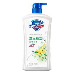 舒肤佳 健康+清爽系列 金银花/菊花自然爽洁沐浴露 720ml
