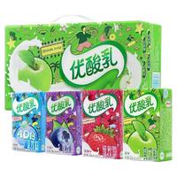 伊利7月优酸乳250ml*10盒散装混合口味荔枝蓝莓草莓AD钙原味夏季饮品 优酸乳混合口味205ml*10盒 【无箱混发介意】