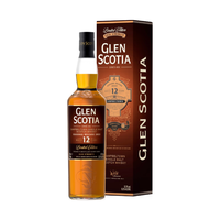 MICHTER'S格兰帝 Glen Scotia 苏格兰单一麦芽威士忌700ml 洋酒 格兰帝12年季节700ml