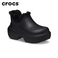 Crocs卡骆驰雪屋短靴女靴雪地靴秋冬户外棉靴|210673 37/38