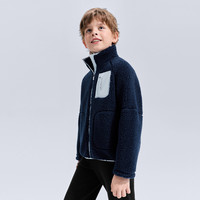 Moody Tiger moodytiger儿童羊羔绒外套25秋冬新厚实保暖男女童同款立领童服