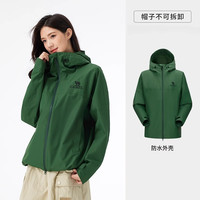 骆驼羽绒服冲锋衣女三合一2025秋冬防风防水外套男 XS