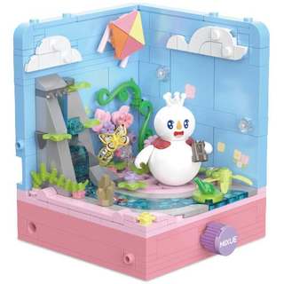 蜜雪冰城 蜜雪冰城共赴春光系列 XWZB-25020 纸鸢 积木玩具