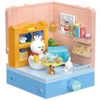 蜜雪冰城 蜜雪冰城共赴春光系列 XWZB-25022 品茶 积木玩具