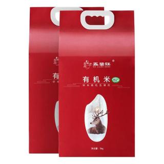五粱红 五常大米23年新米原粮稻花香2号19266一级东北大米20kg