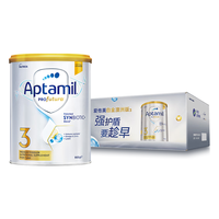 爱他美(Aptamil)白金澳洲版幼儿配方奶粉3段(12-36月)900g 6罐箱装 京东独家礼盒 【 11.11特惠】3段*6罐