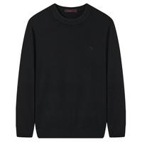 【零压抗静电】柒牌可机洗羊毛针织衫男2025秋冬圆领保暖毛衣