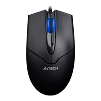 A4TECH 双飞燕 OP-550SU 静音版 有线鼠标 1000DPI 黑色