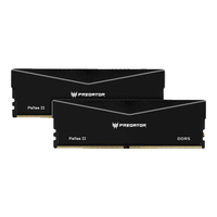 PREDATOR 32G(16G×2)套装 DDR5 6000频率 台式机内存条 Pallas II 凌霜系列（C32）石耀黑