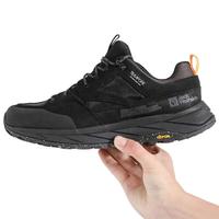 Jack Wolfskin狼爪徒步鞋男鞋秋冬户外运动休闲鞋耐磨缓震登山鞋4056401 4056401-6000/黑色 42/8