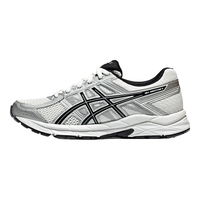 ASICS 亚瑟士 女鞋舒适透气跑步鞋缓震回弹跑鞋运动鞋 GEL-CONTEND 4 白色/银色 38