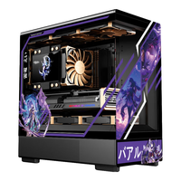 爱国者星璨岚星璨小岚海景房机箱 主题UV打印 MATX全景240水冷台式机电脑主机箱 小岚 原神 雷电将军