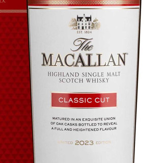 麦卡伦Macallan苏格兰单一麦芽威士忌麦卡伦精粹年份版洋酒 麦卡伦精粹2023
