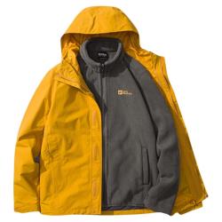 Jack Wolfskin 男士冲锋衣 抓绒内胆
