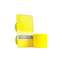 RenovaRenova彩色卷纸卫生纸巾有芯卷筒纸3层厕纸家用面巾厨房纸实惠装 黄色卷纸2卷装