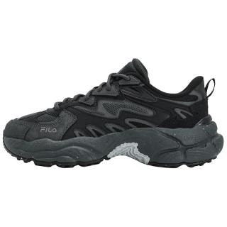 88VIP：FILA 蕨草鞋|斐乐运动鞋户外老爹鞋冬季休闲鞋黑色鞋子