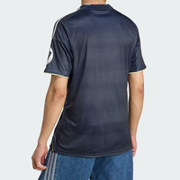 阿迪达斯 （adidas）短袖男装 皇家马德里球迷版主场快干足球运动短袖球衣 JJ4182/传奇墨水蓝 M
