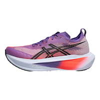 亚瑟士ASICS跑步鞋男鞋女鞋缓震运动鞋耐磨回弹跑鞋 MEGABLAST 紫色/黑色 44