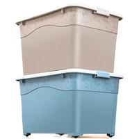 Citylong 禧天龙 X-6131 收纳箱 52L*1个 轻盈蓝