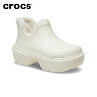 Crocs卡骆驰雪屋短靴女靴雪地靴秋冬户外棉靴|210673 40